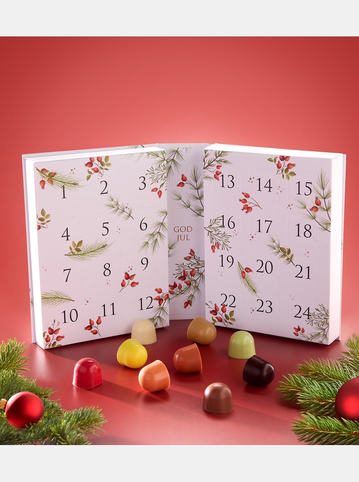 Julekalender Hvit
