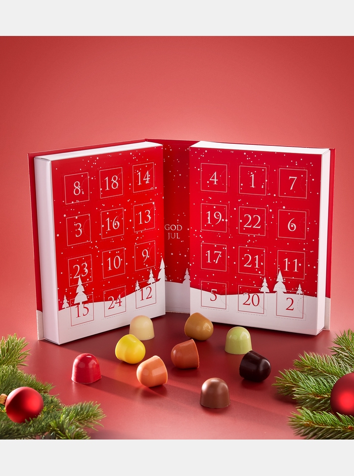 Julekalender Rød