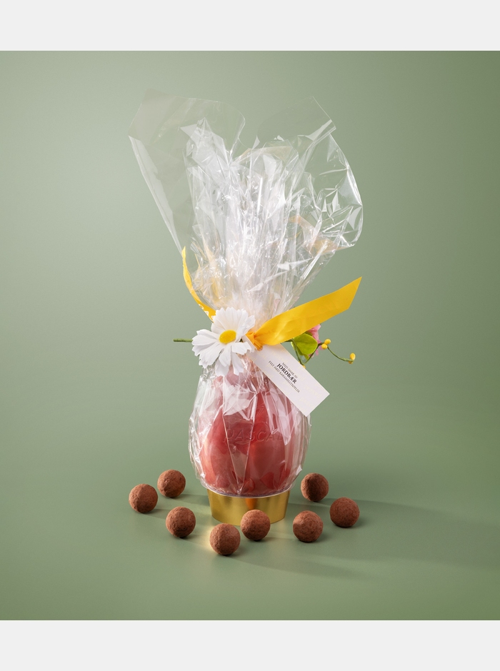 Påskeegg  16 cm i cellofan