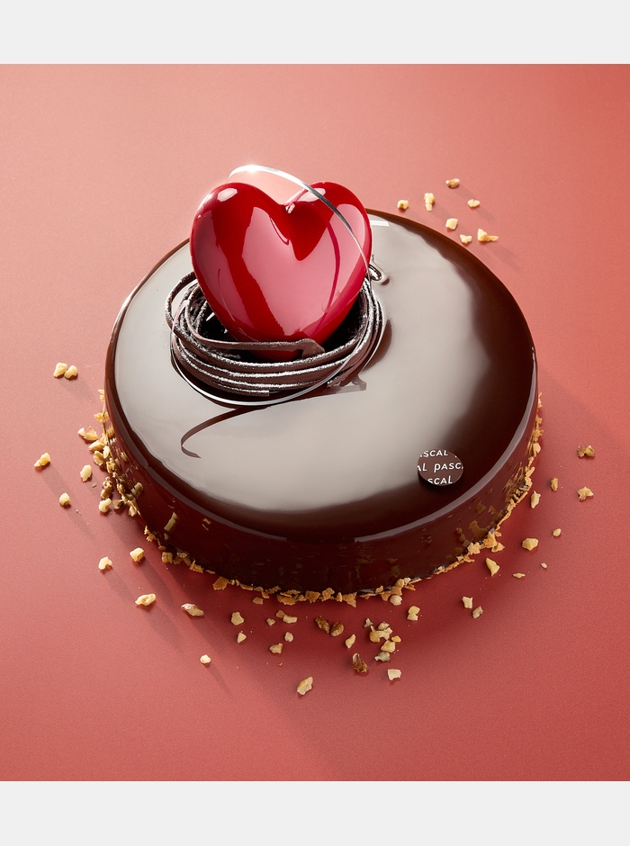 Chocovanille med sjokoladehjerte