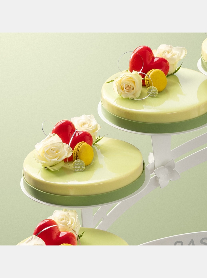 Bryllupskake Grønn drøm