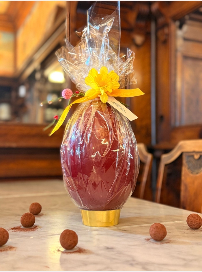 Påskeegg 16 cm i cellofan